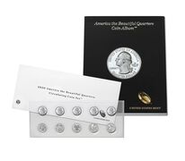 America the Beautiful Quarters 2020 Circulating Coin Set & Album Bundle