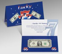 $1 Lucky 777 Note