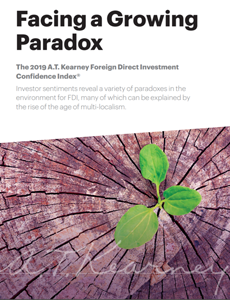 A.T. Kearney Foreign Direct Investment Confidence Index 2019