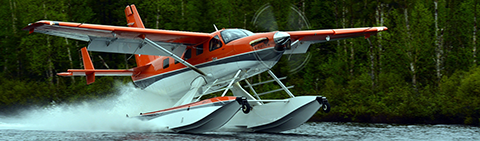 Quest Kodiak 100 N723 on water Earsom