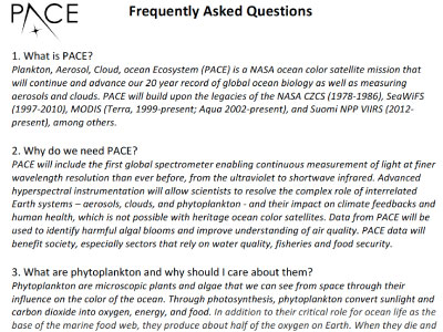 FAQs for Communicators