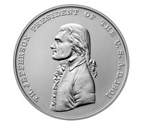 Thomas Jefferson Presidential Silver Medal