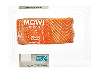 MOWI Fresh Atlantic Salmon, Skin-On, Responsibly Farm-Raised, 12 oz