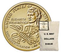 Native American $1 Coin 100-Coin Bag Enrollment