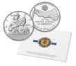 American Legion 100th Anniversary 2019 Proof Clad Half Dollar and The American Legion Centennial Emblem Print