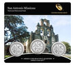 San Antonio Missions National Historical Park 2019 Quarter, 3-Coin Set