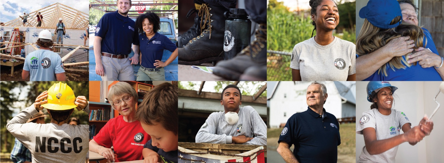 AmeriCorps and Senior Corps Collage