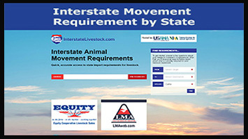 Interstate Animal Movement Requirements