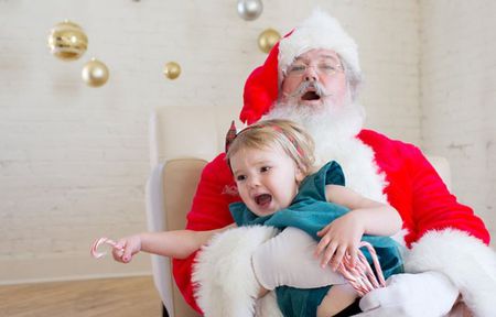 Santa Claus and crying kids: Send us pics of when your children didn’t love jolly old St. Nick