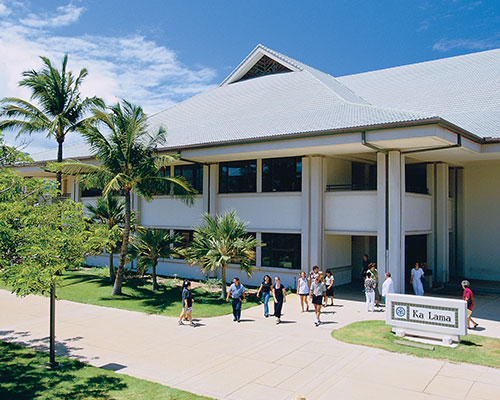 Maui campus building