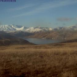 Cleary day view of Akutan AKSD Volcano