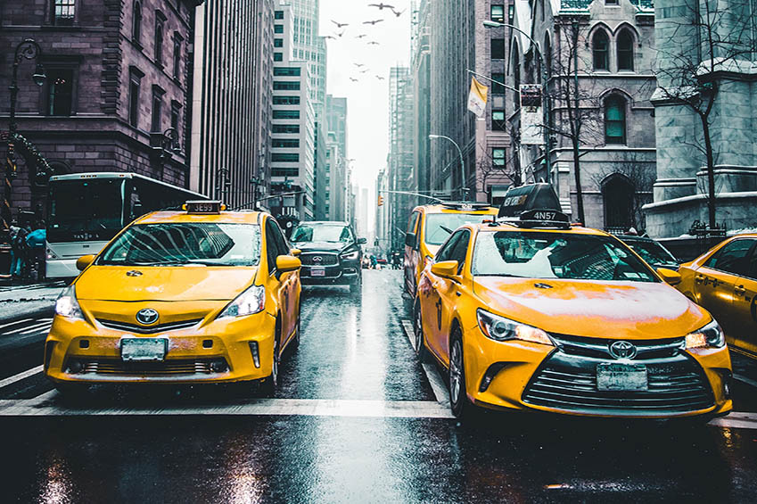 Taxi's in NYC