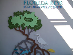 Entry to the Florida Keys Eco-Discovery Center