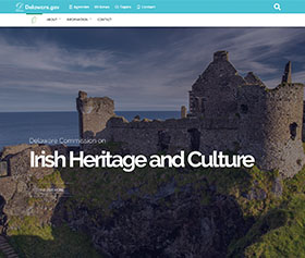 Image of the Irish Commissions new CLF4 website