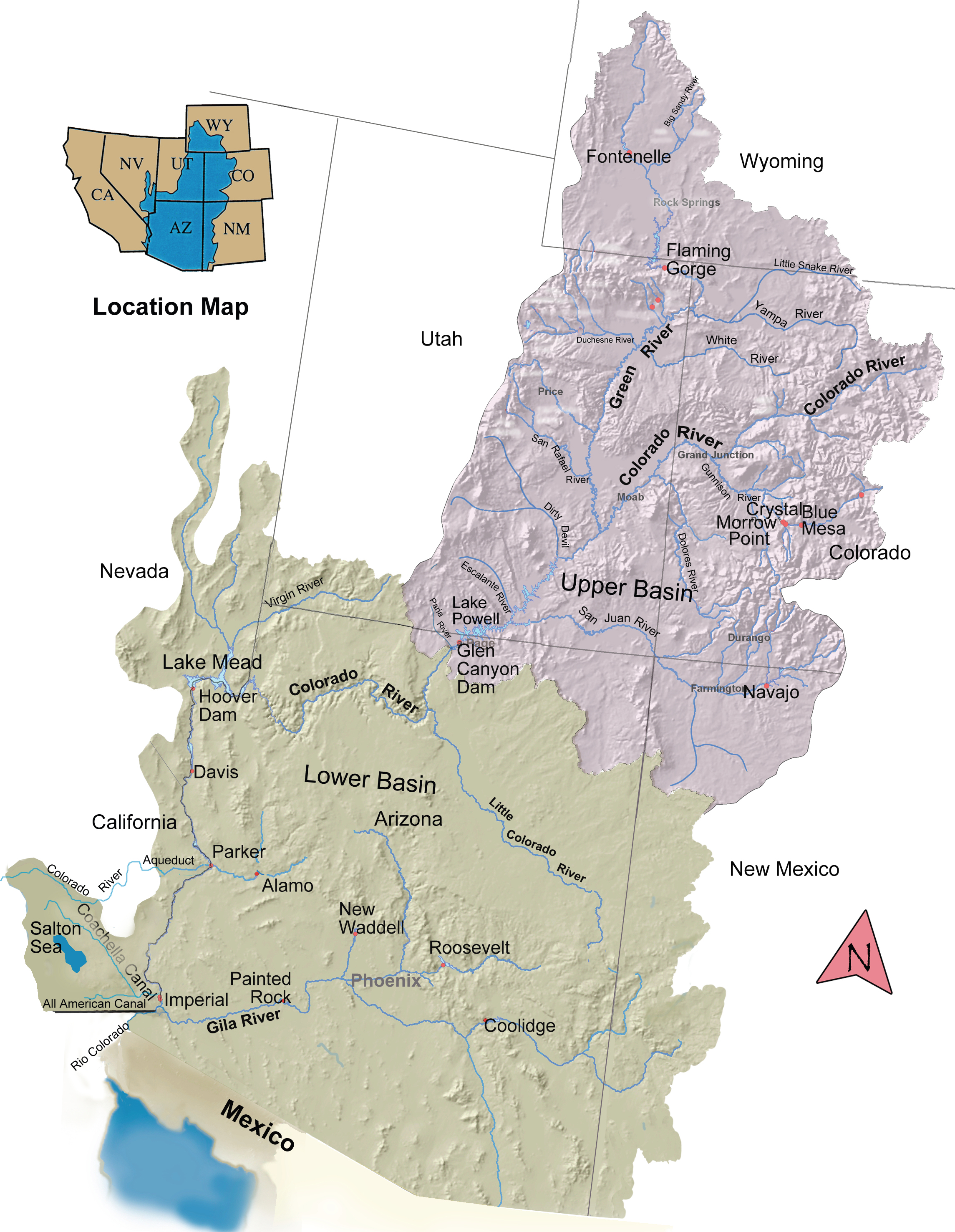 CRSP project map