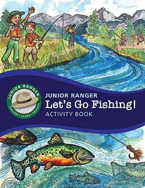 photo of Junior Ranger Lets Go Fishing cover 