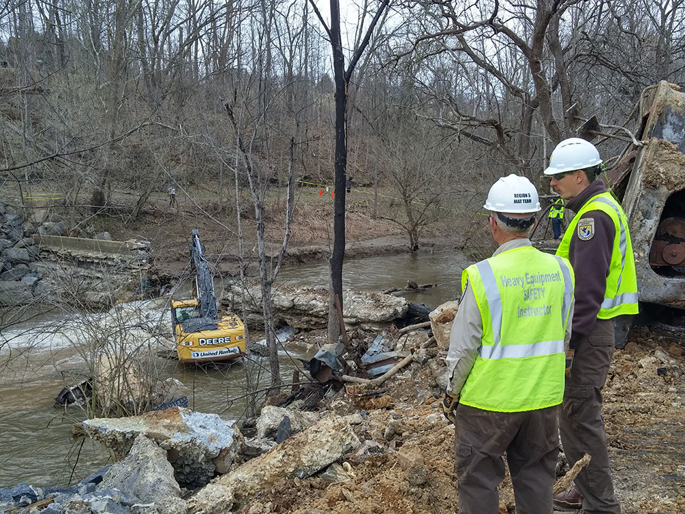 photo of dam removal