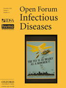 Cover image of current issue from Open Forum Infectious Diseases