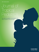 Cover image of current issue from Journal of Tropical Pediatrics