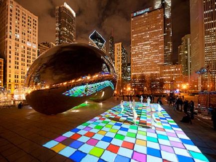 Millennium Park and Skyline