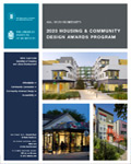 2020 HUD Secretary’s Awards for American Institute of Architects - Housing and Community Design Brochure