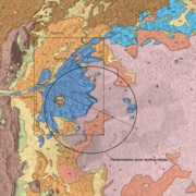 Jezero Crater on Mars Geologic Map Detail