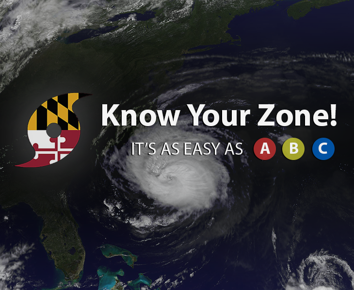 Know Your Zone. Find your Evacuation Zone.