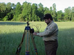 image of FWS staff surveying