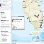 Water Level and Salinity Analysis Mapper