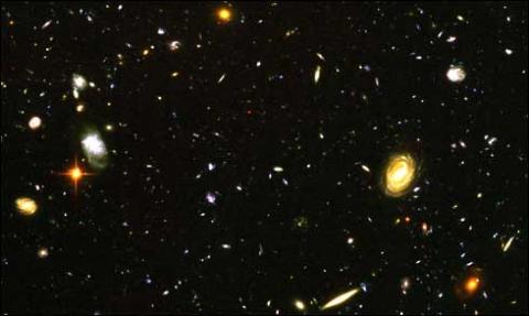 Universe Galaxies-3 Deep Field