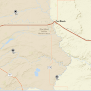 Blackfeet Hydrologic Assessment webpage map