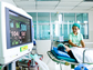 nurse and patient in hospital room