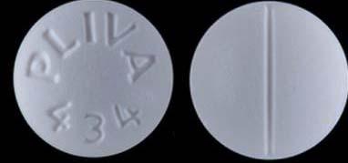 Product image top and bottom of tablets AvKare TraZODONE Sildenafil USP 100 mg