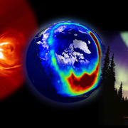 SABER aurora - geomagnetic storm events