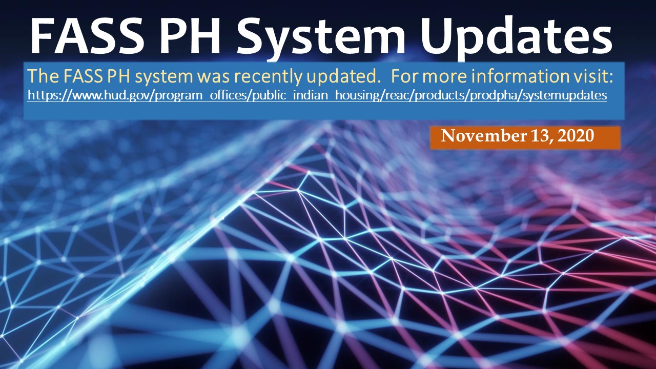 FASS PH System Updates. HUD Photo