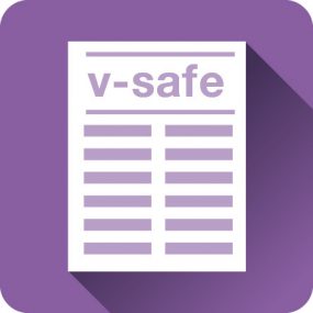 list icon with text v-safe