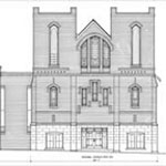 Drawing of Ebenezer Church