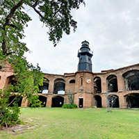 Screenshot of Fort Jefferson harbor light