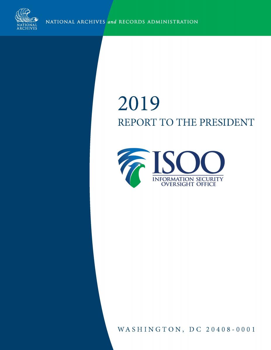 2019 Annual Report to the President