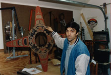 Tsimshian Tribe carving