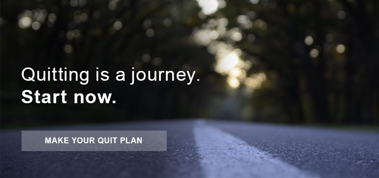 Quitting is a journey. Start now.