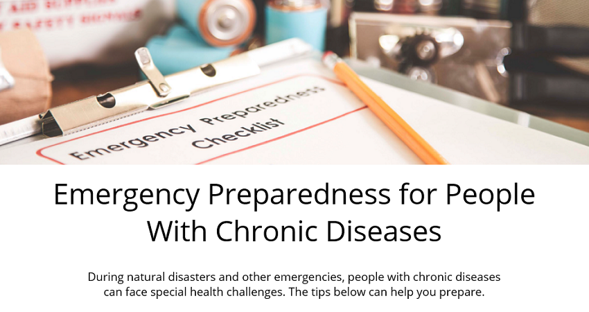 Emergency Preparedness for People with Chronic Diseases