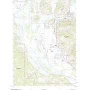 Image of 2017 US Topo Map for Jackson, WY Showing Standard Topo Layers