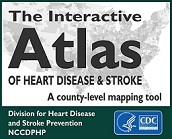 Interactive Atlas of Heart Disease and Stroke Button