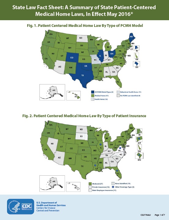 A Summary of State Patient-Centered Medical Home Laws—2016