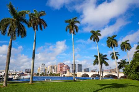 palm beach skyline