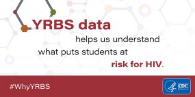 Image of YRBS data helps us understand what puts students at risk for HIV.