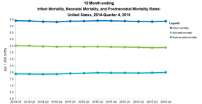 Infant Mortality - Provisional Estimates (Quarterly)