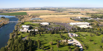 Aerial photo of Idaho National Lab.