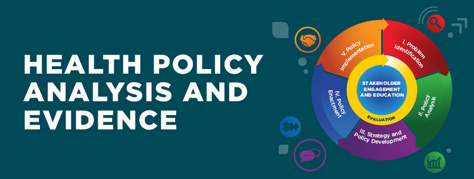 Health Policy Analysis and Evidence Logo